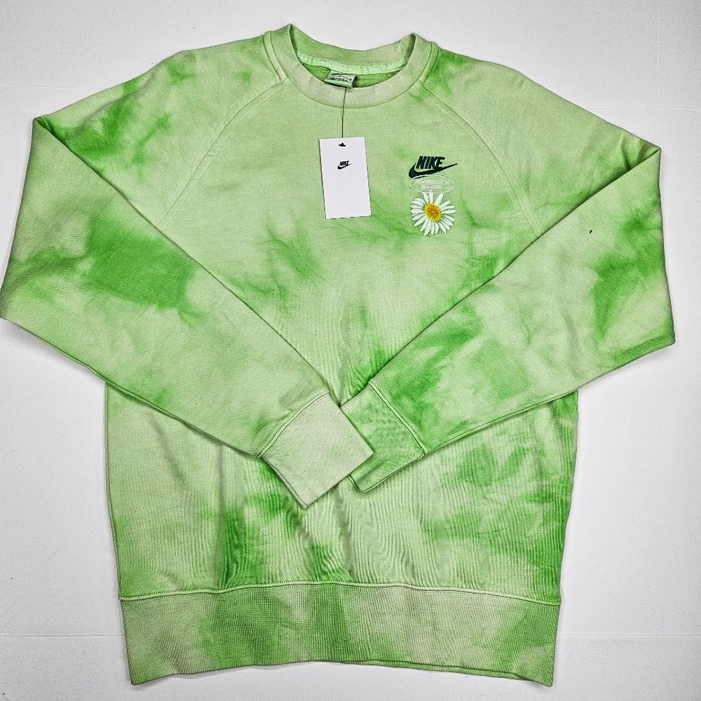 Nike Men's Have A Nike Day Crewneck Sweatshirt Vivid Green